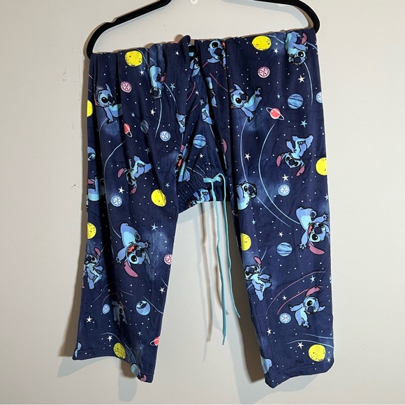 Disney Women’s Stitch Plush Sleep Pants - Picture 3 of 5